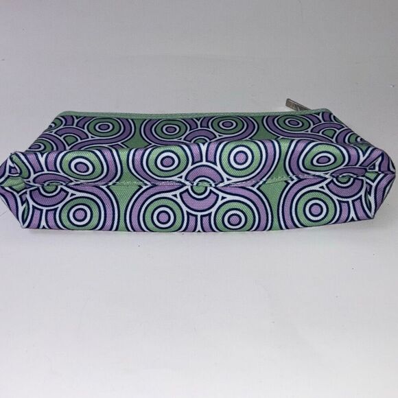 New Johnathan Adler x Clinique lavender/green graphic cosmetic make up bag - Picture 5 of 6